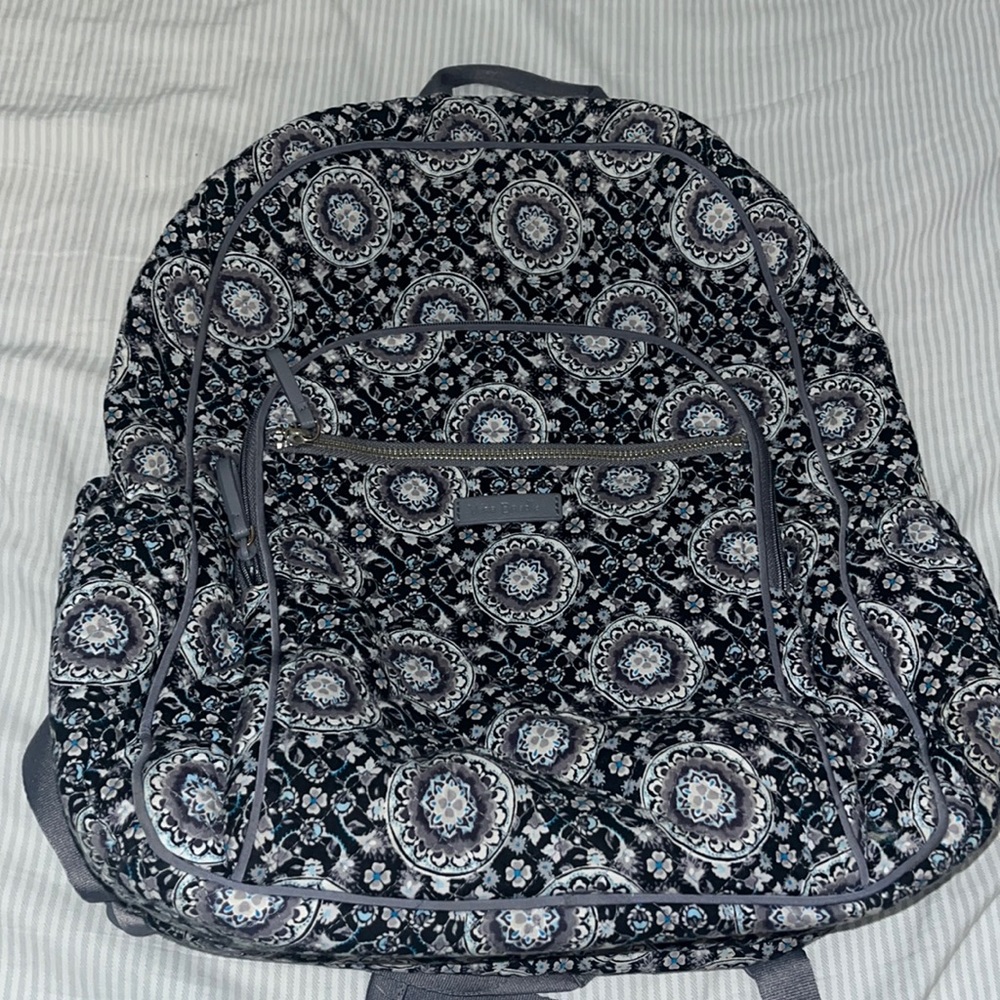 Gray Vera Bradley Backpack